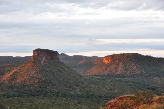 Magnífico visual de final de tarde na Chapada das Mesas, região de Carolina - MA